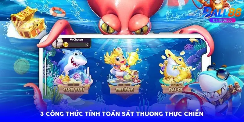 3 công thức tính toán sát thương thực chiến