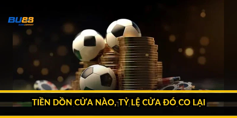 Tiền dồn cửa nào, tỷ lệ cửa đó co lại